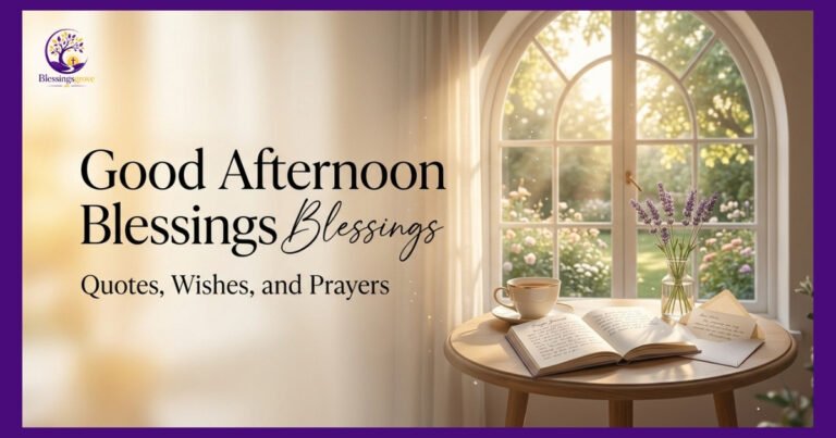 Good Afternoon Blessings