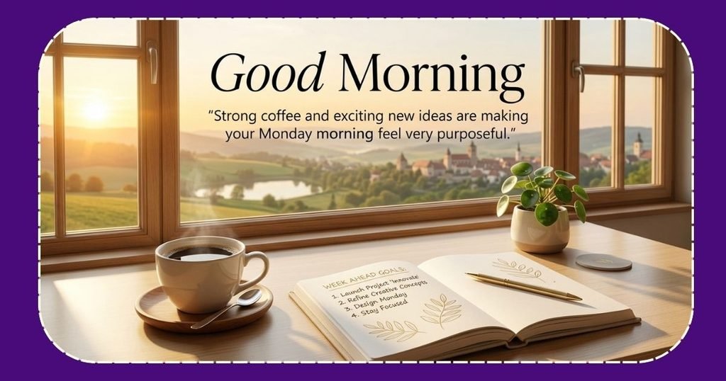 Good Morning Blessings Monday