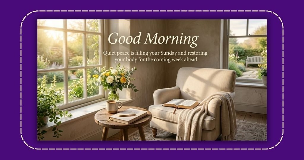 Good Morning Blessings Sunday