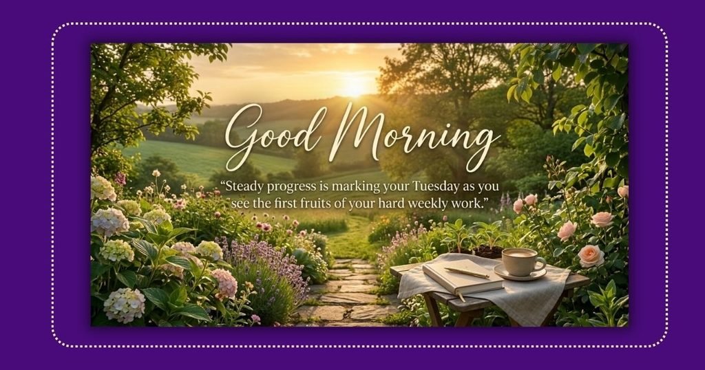 Good Morning Blessings Tuesday