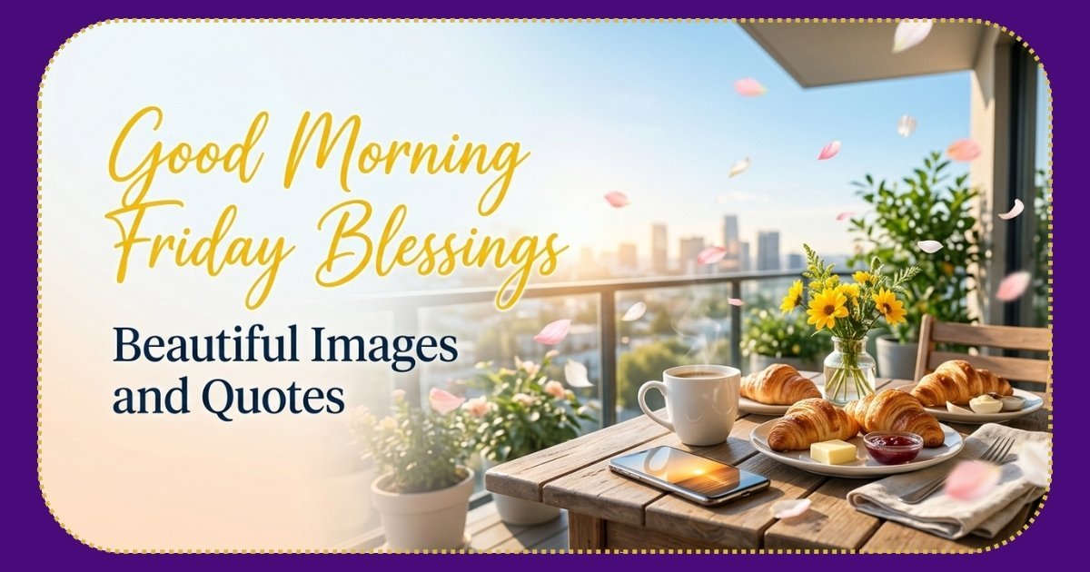 Good Morning Friday Blessings