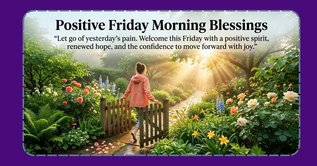 Positive Friday Morning Blessings