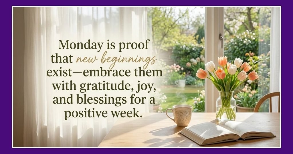 Monday Blessings Quotes